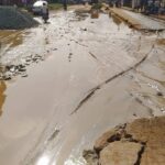 road before repair