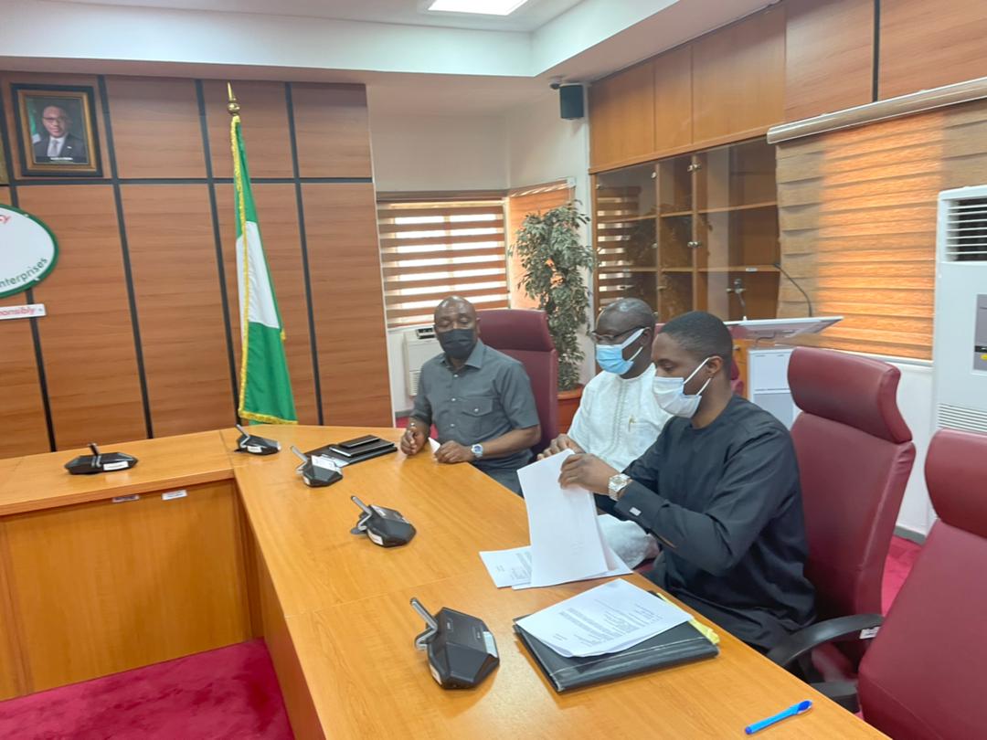 Geometric Power's final signing of the schedules for the Asset Transfer Agreement of Aba Ringfenced Area with Interstate/EEDC and BPE