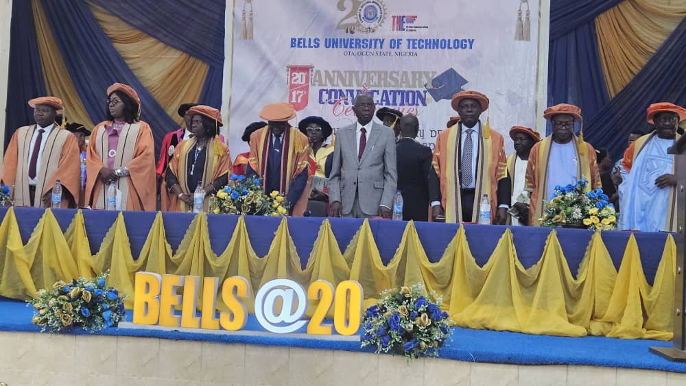 Prof. Bart Nnaji Leads Bells University’s 20th Anniversary Convocation